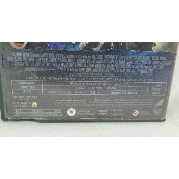 30 Days Of Night Rated R Horror DVD No Scratches Clean - Picture 9 of 12